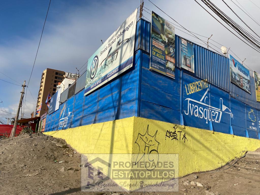 Se Vende Terreno en Avenida Pedro Aguirre Cerda, esquina de calle Vladimir Saavedra, Sector Norte de Antofagasta.