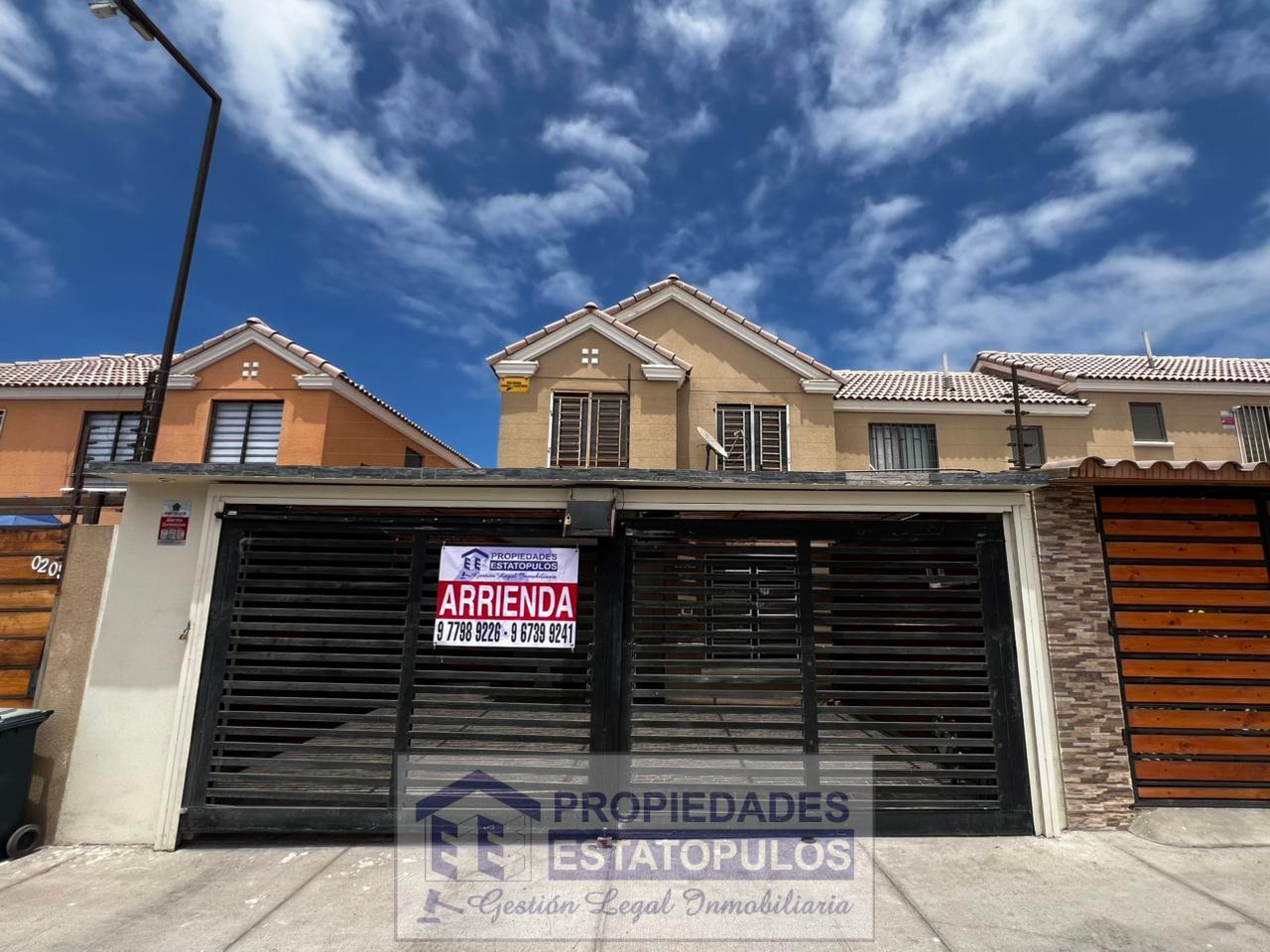 Casa en Arriendo Ubicada en Condominio Chiu Chiu, Sector San Marcos, Antofagasta.